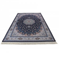 Високощільний килим Shahriyar 004 DARK BLUE  - Висока якість за найкращою ціною в Україні
